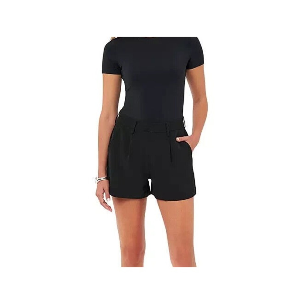 Edited by Remi Bader Womens Trouser Short Black High Rise Size 18W NWT